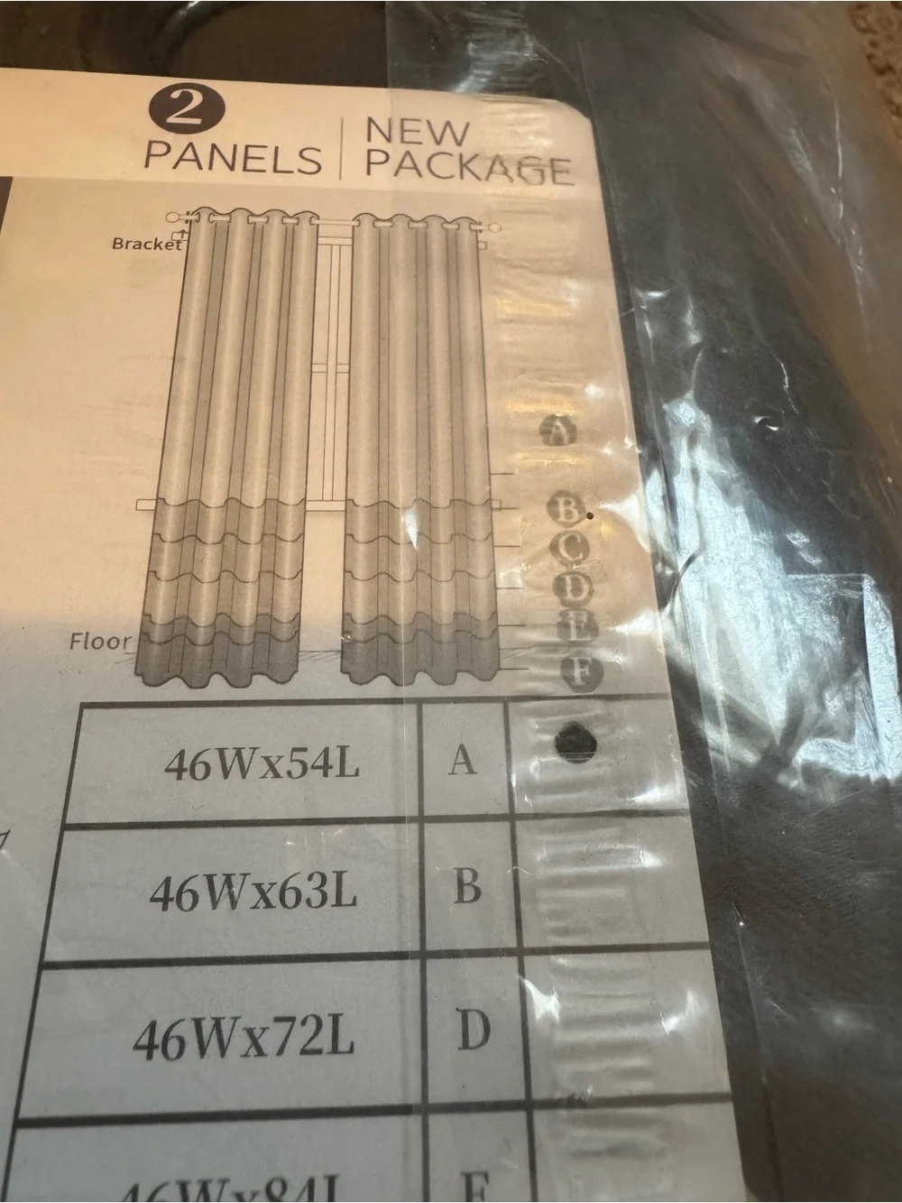 Charcoal Grey Grommet Curtain Panel - 2-Pack